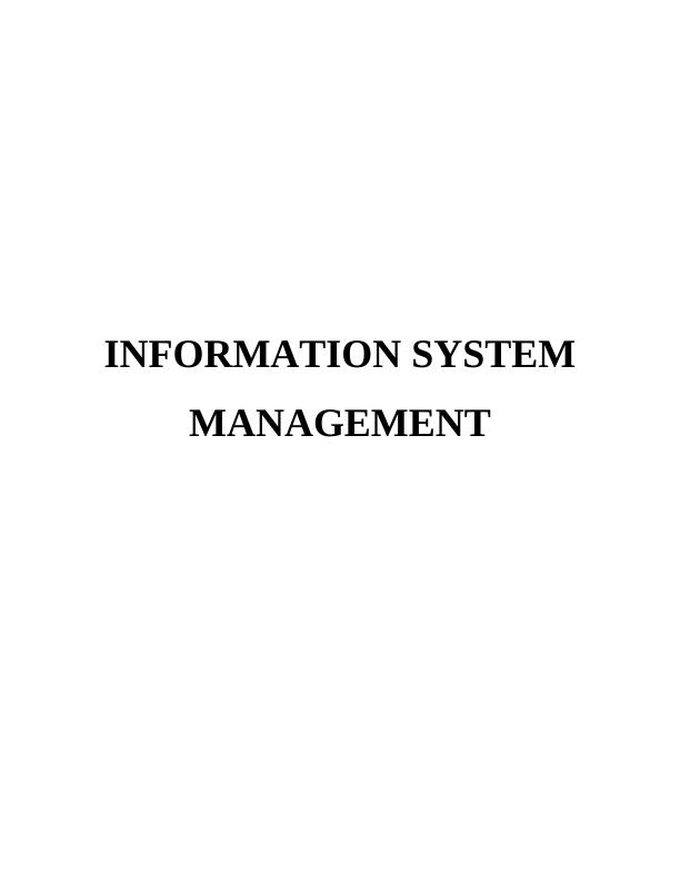 Information System Management of Cloud Computing - Morrison_1