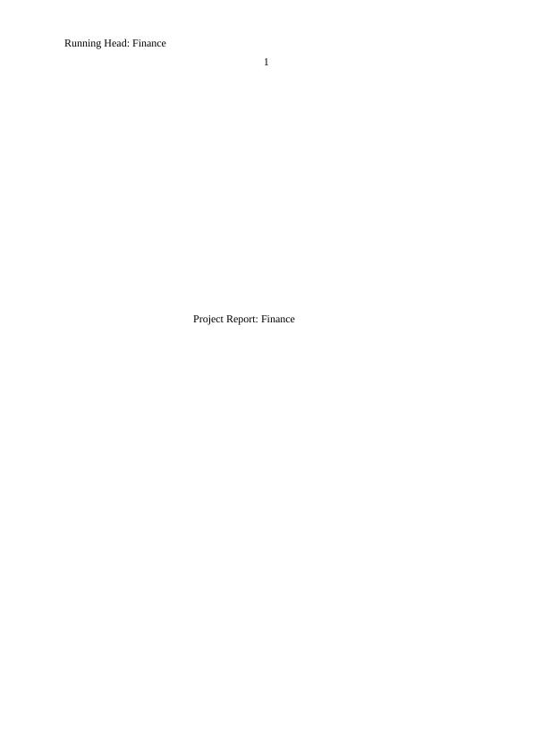 FINC20018 Report on Finance - CQU printers_1
