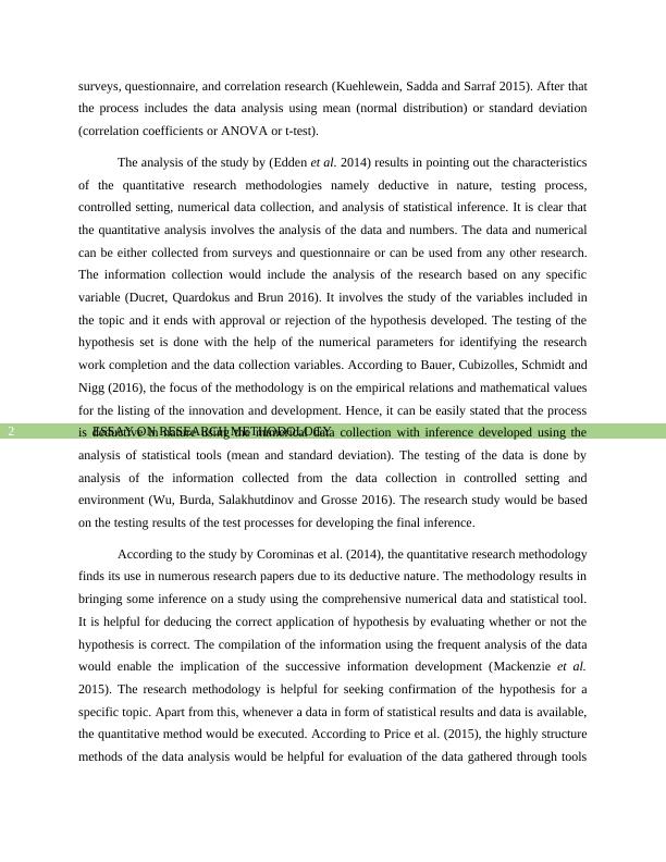 essay on research methodology pdf