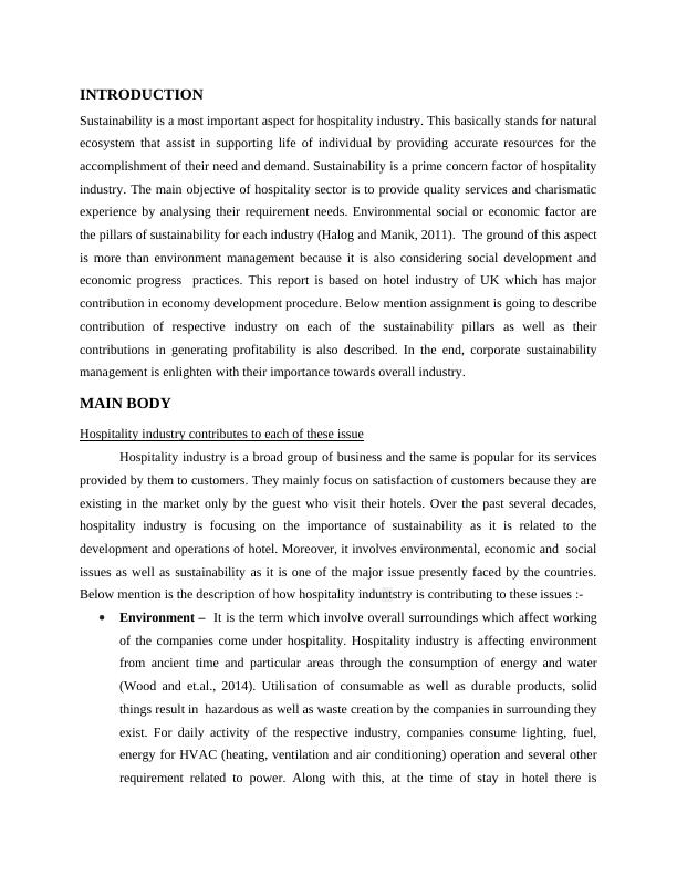 Sustainability Assignment - hotel industry of UK_3
