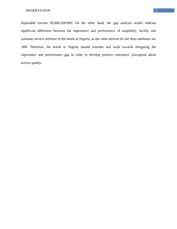 Customers' Perception of Service Quality in Nigerian Hospitality Sector: Factors and Importance Performance Analysis | Dissertation Study_4