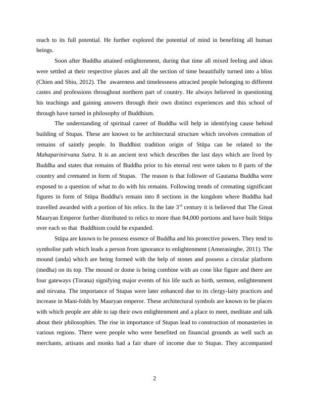 Essay on Relationship between Stupa and Image of Buddha_4