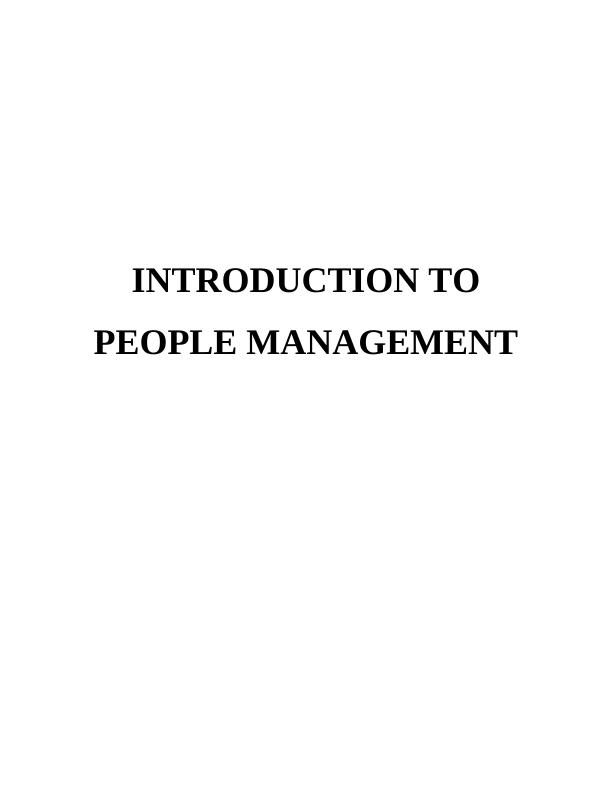 Introduction to People Management_1