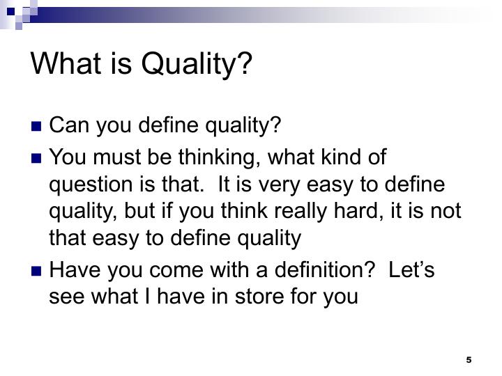 Introduction to Software Quality Assurance (IT-460) Fahad Saleem 1 Introduction - 2_5