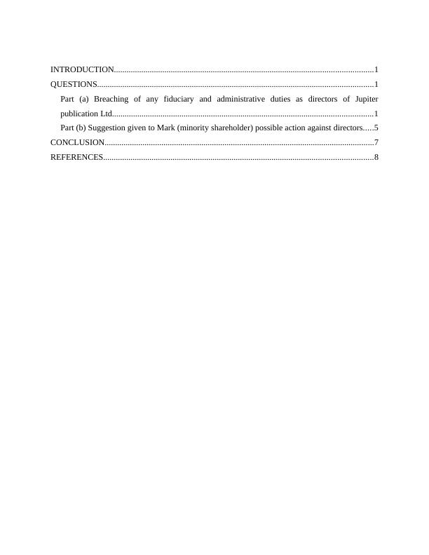 Law of Business Organisation Assignment - Jupiter Publication Ltd_2