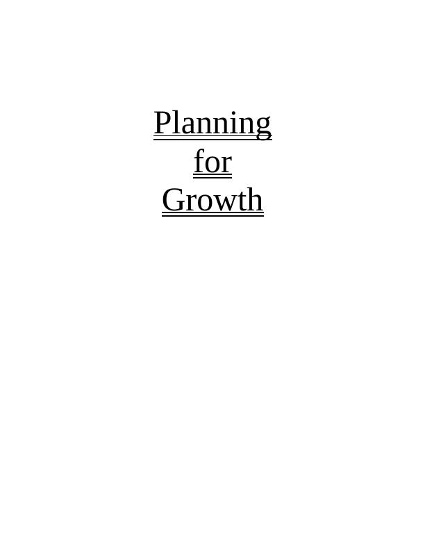 Evaluating Growth Opportunities Assignment_1