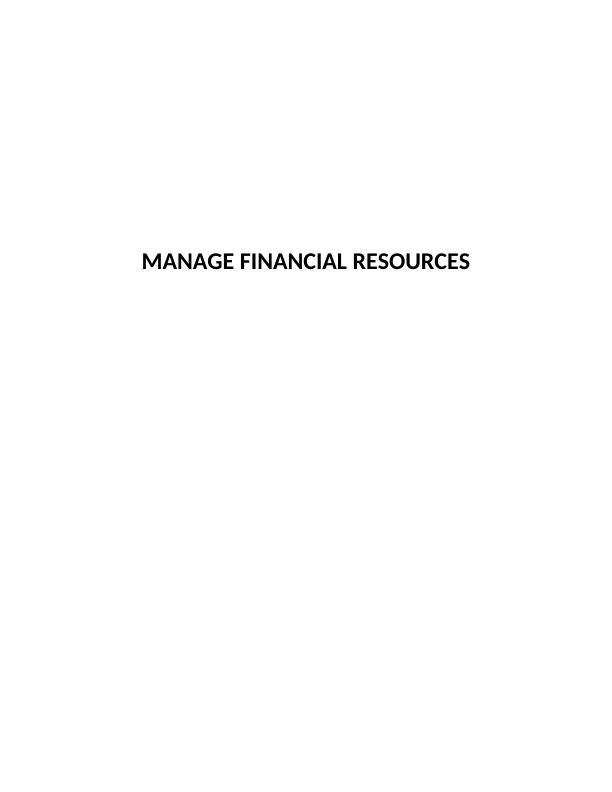 Manage Financial Resources_1