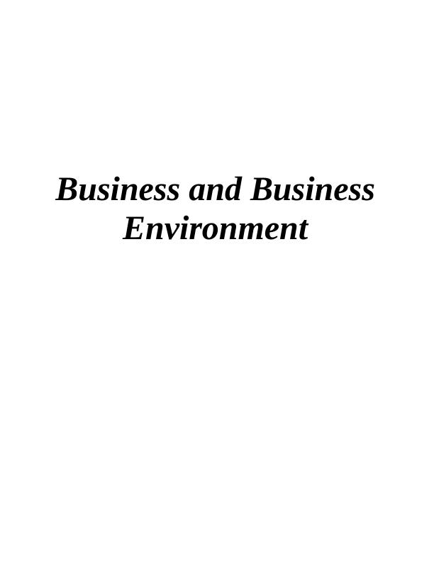 Business And Business Environment Assignment (pdf)_1