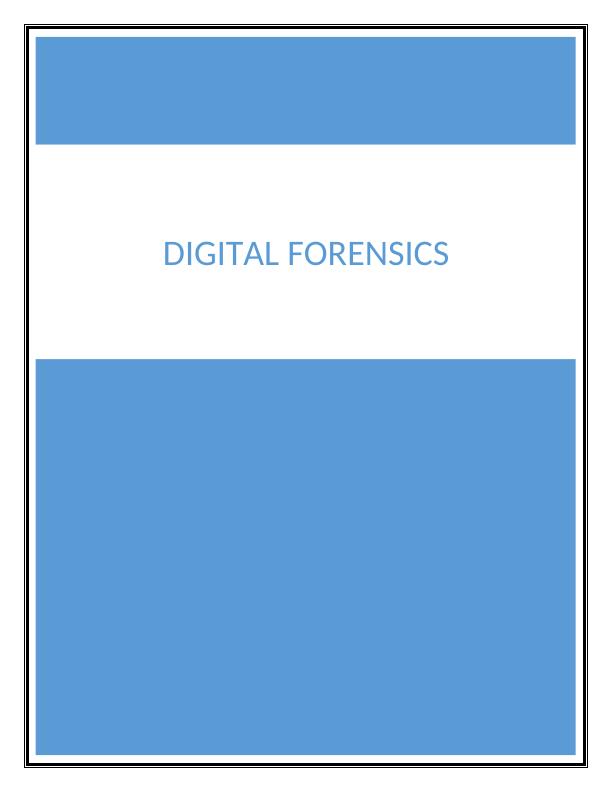 Digital Forensics (Doc) | Assignment_1