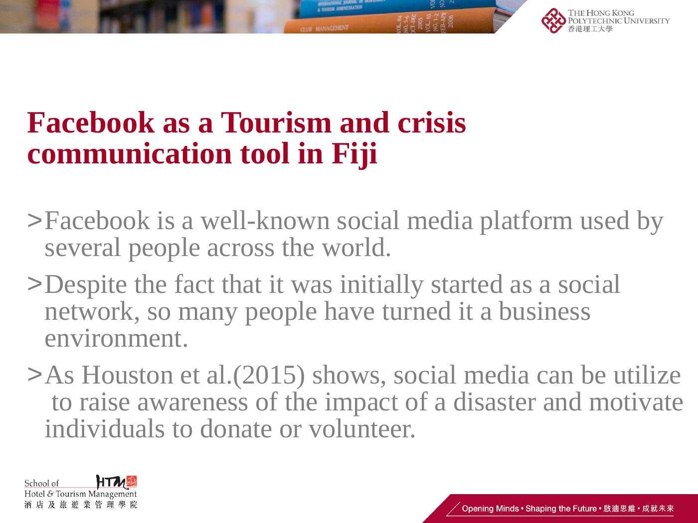 Facebook as a Tourism and Crisis Communication Tool in Fiji_2