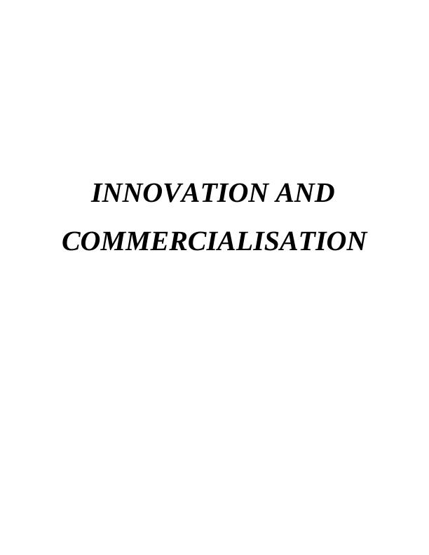 Innovation and Commercialisation of Iceland Ltd : Report_1