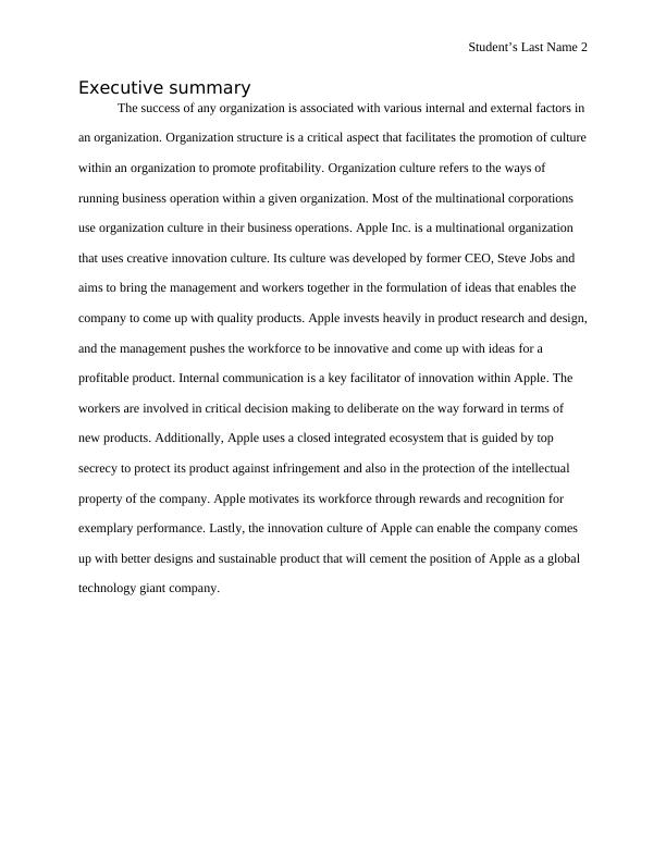Organizational Culture at Apple: A Case Study_2