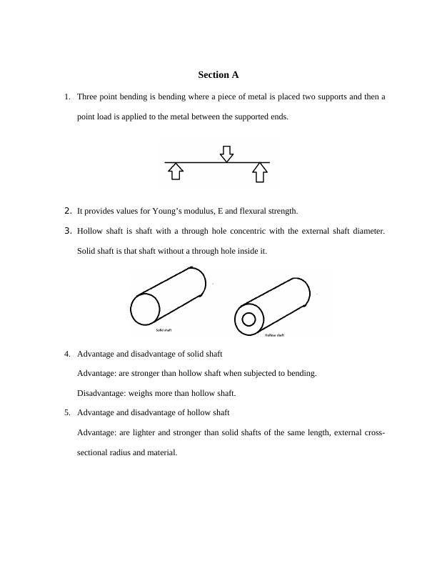 Three Point Bending and Shaft Design_1
