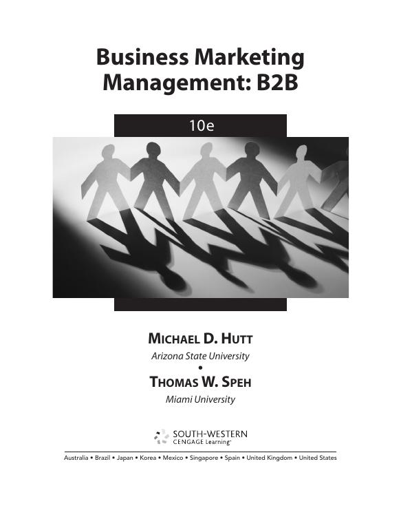 Business Marketing Management: B2B - Desklib