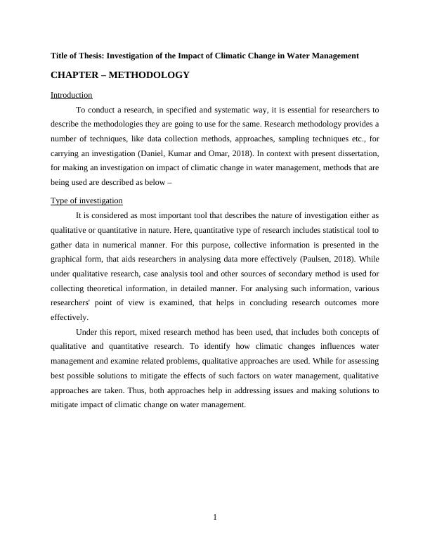 Research methodology : Solved Assignment_3