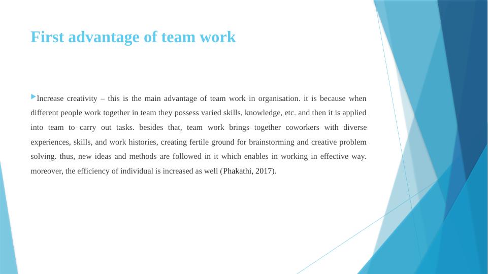 Advantages and Disadvantages of Teamwork_5