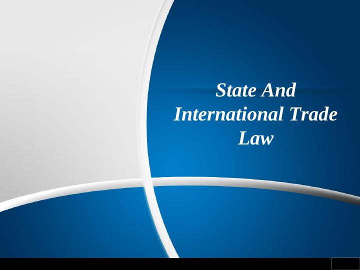 research topics on international trade law