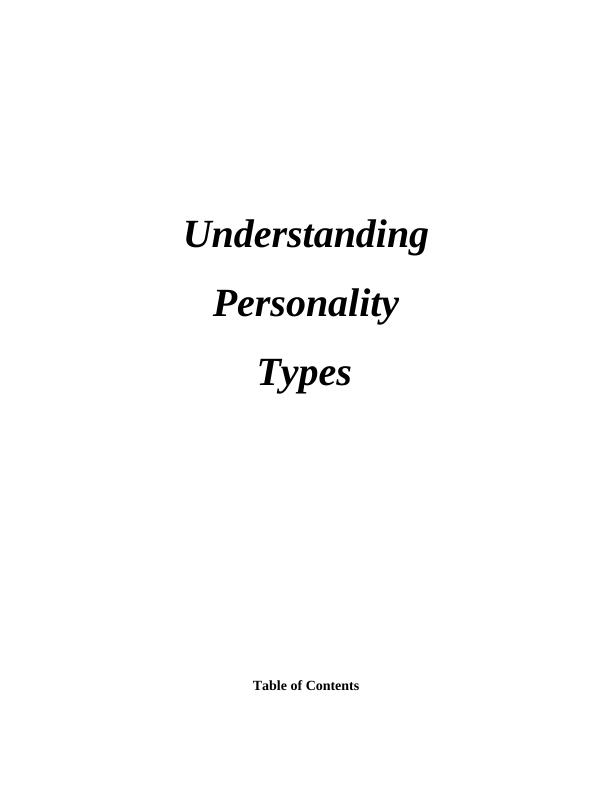 Understanding Personality Types PDF_1