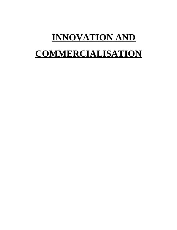Innovation and Commercialisation_1