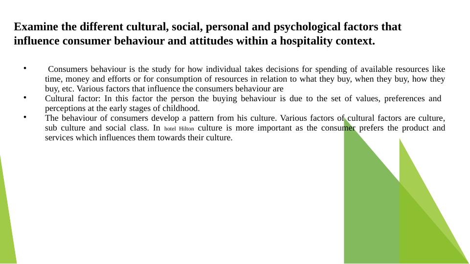 Hospitality Consumer Behaviour and Insight_3
