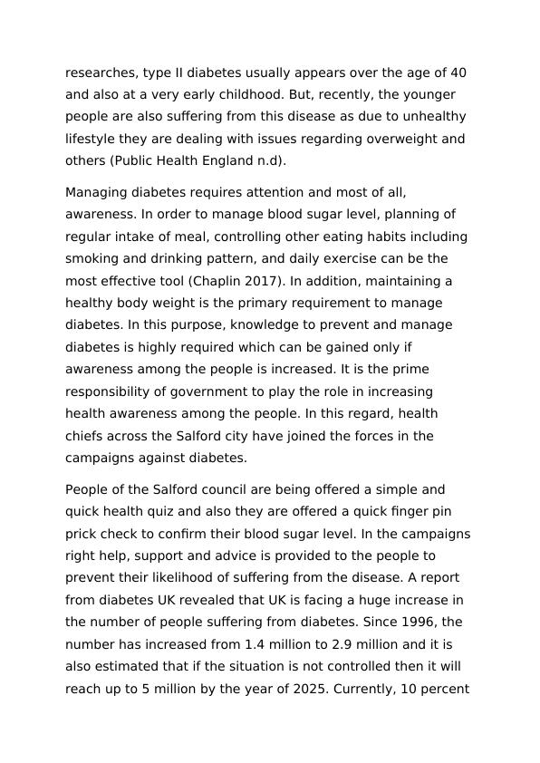 Diabetes in Salford Council: Prevention, Management and Awareness_2
