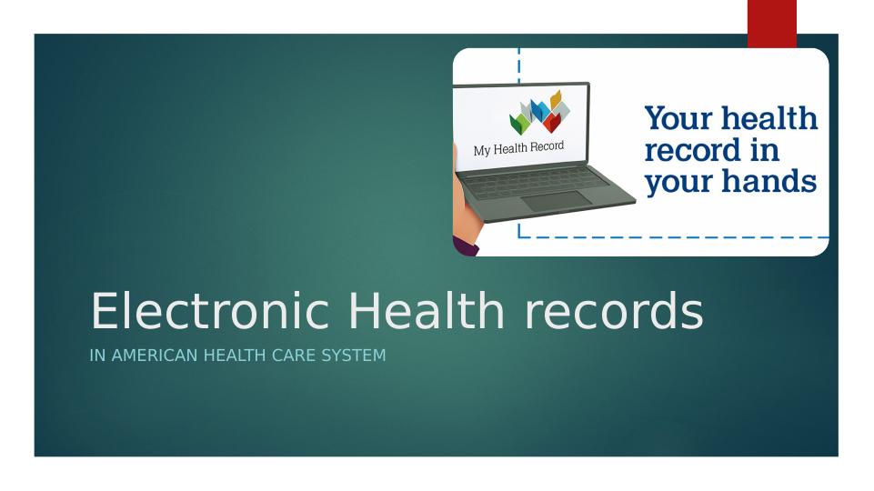 Electronic Health Records Presentation 2022_1