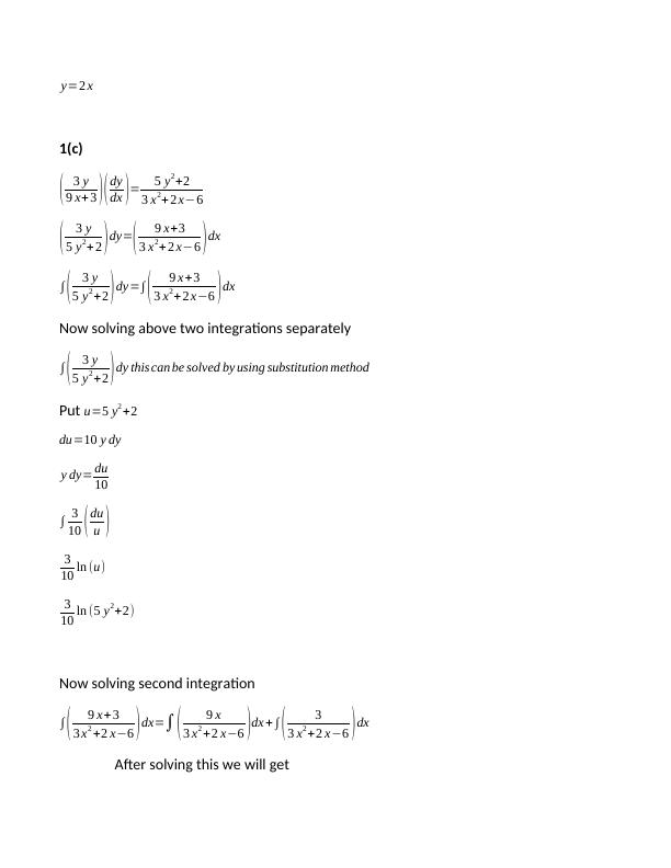 Solving Differential Equations: Mathematical Solutions for Various Equations_3