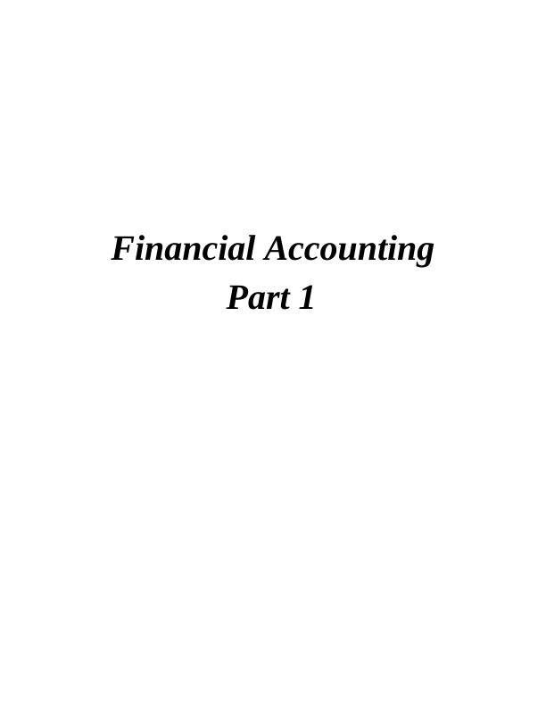 P1: Double entry bookkeeping system of debits and credits_1