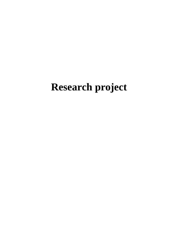 Research Project on Consumer Behaviour (Doc)_1