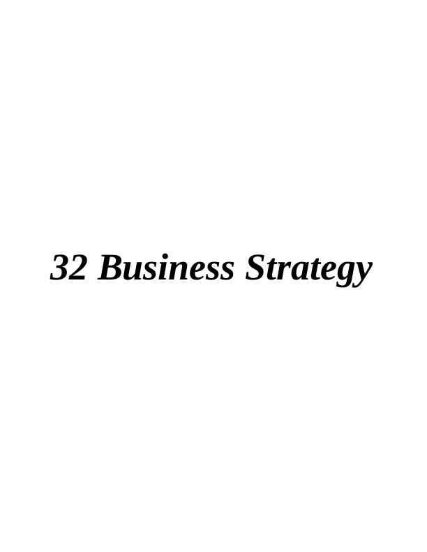 Business Strategy of Burberry Group Plc_1
