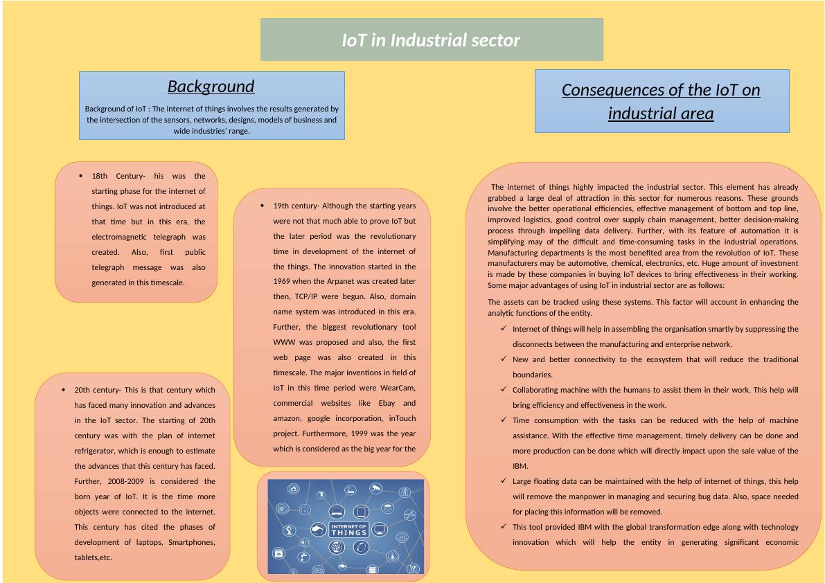 Consequences of IoT in Industrial Sector_1