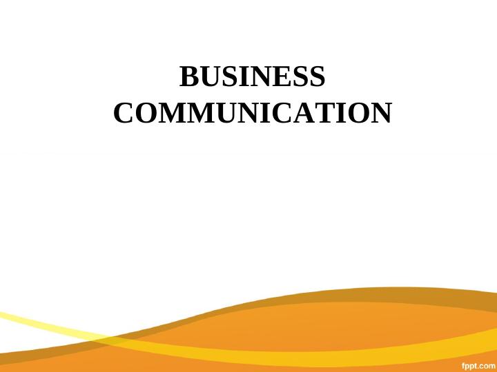 Business Communication: Barrier, Strategies, and Cultural Influence_1