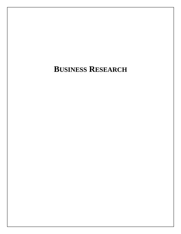 Business Research Assignment - Tata Motors_1