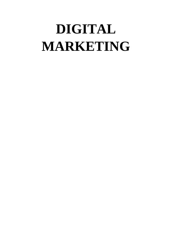 Digital Marketing and Social Media Marketing: A Comprehensive Study_1