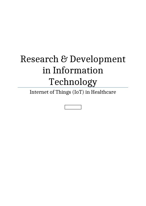 SIT740 - Research and Development in Information Technology_1