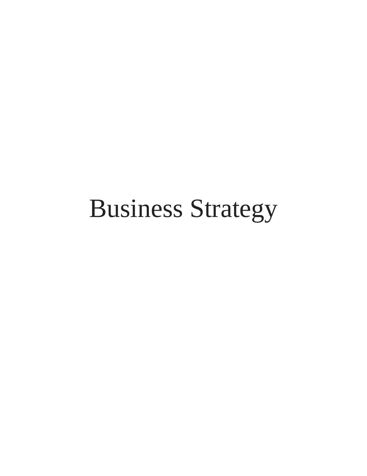 Strategic Management Plan for L'oreal_1