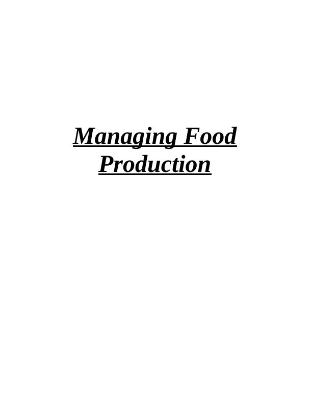Managing Food Production_1