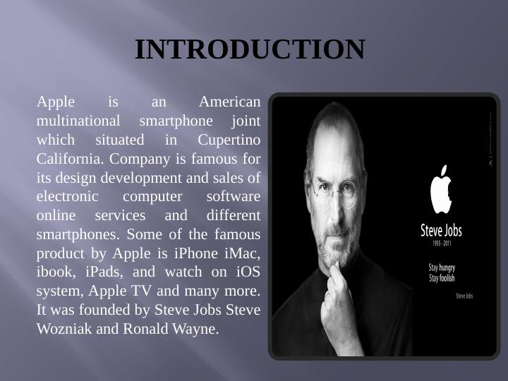 Analysis About Apple Company_3