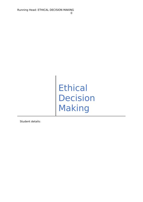 Ethical Decision Making in Counseling: Privacy vs Disclosure_1