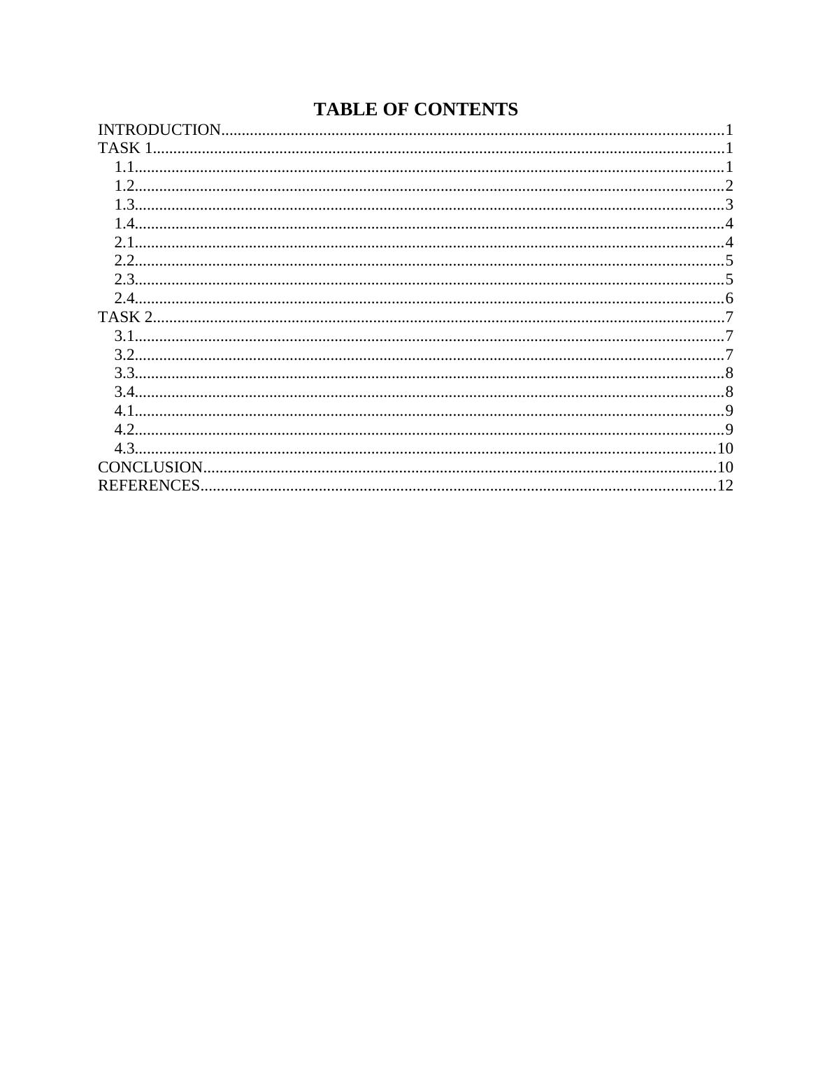 Managing Communication, Knowledge and Information TABLE OF CONTENTS_2