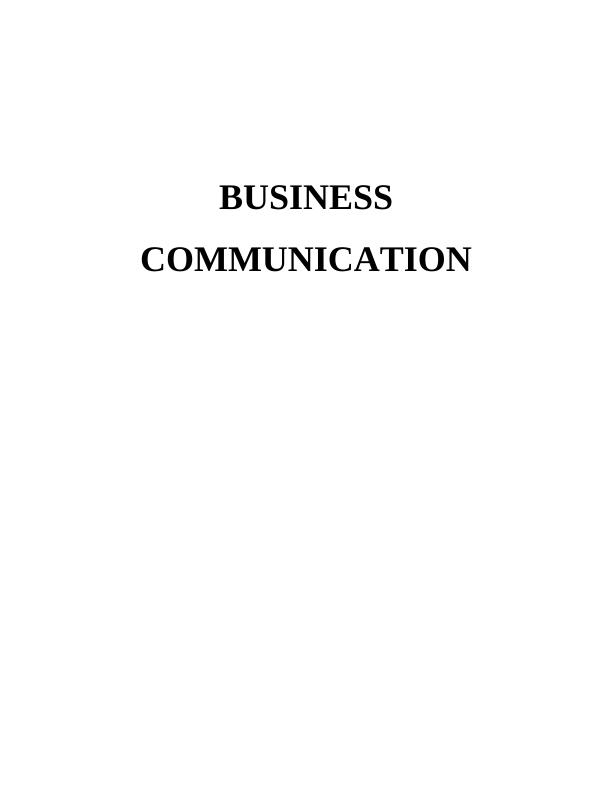 Business Communication Assignment: Monsoon Ltd_1