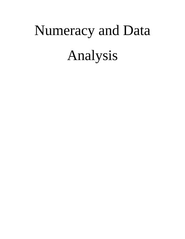 Numeracy and Data Analysis_1