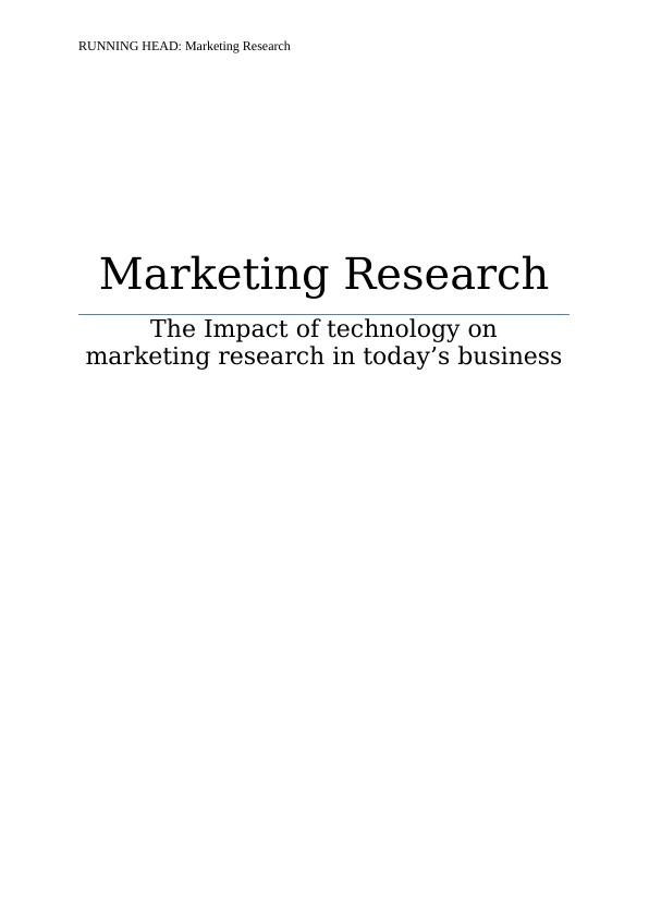 HC2022 - Marketing Research Assignment_1