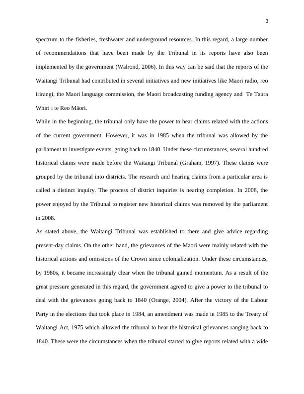 Effectiveness of the Waitangi Tribunal- Paper_3