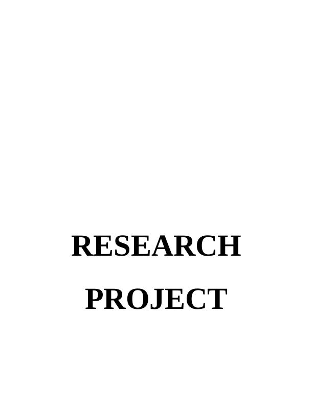 Formulation and Recording of Possible Research Outline Specification_1