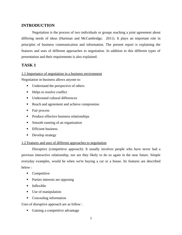 Principles of Business Communication and Information - Report_3