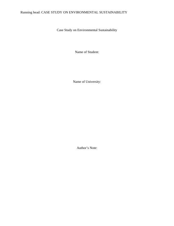 CSM80002: Environment Sustainability in Construction_1