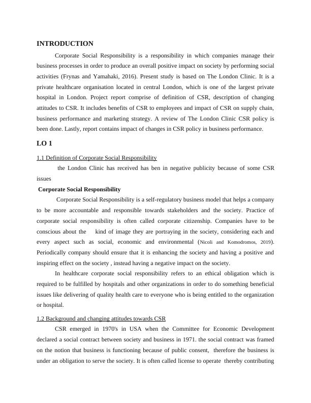 Corporate Social Responsibility  -  Assignment_3