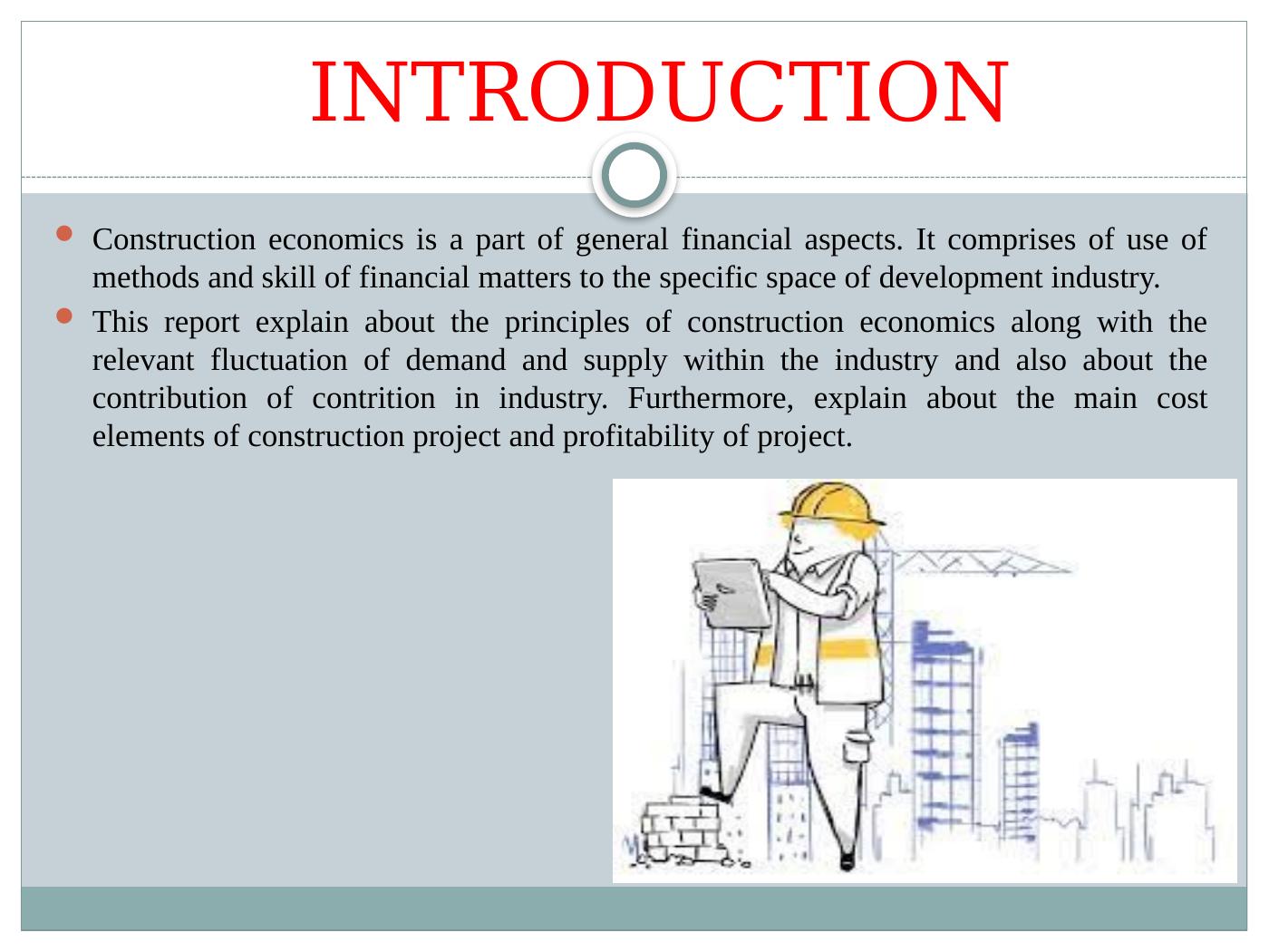 Construction Economics Principles, Supply and Demand Fluctuation