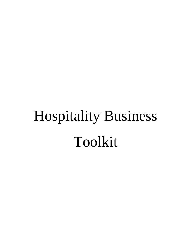 (solved) Hospitality Business Toolkit- PDF_1